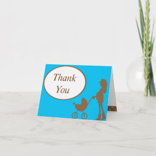 Cowgirl Thank You Note Card