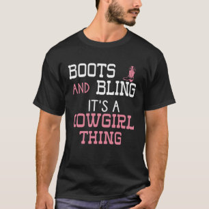 cowgirl thing love country life women boots prince T-Shirt