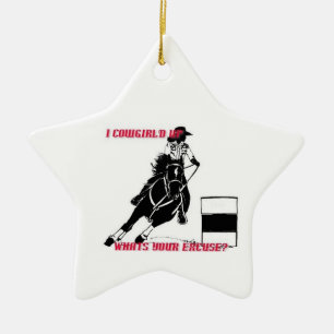 Cowgirl Up Ornament