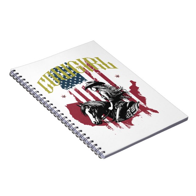 COWGIRL USA NOTEBOOK (Right Side)
