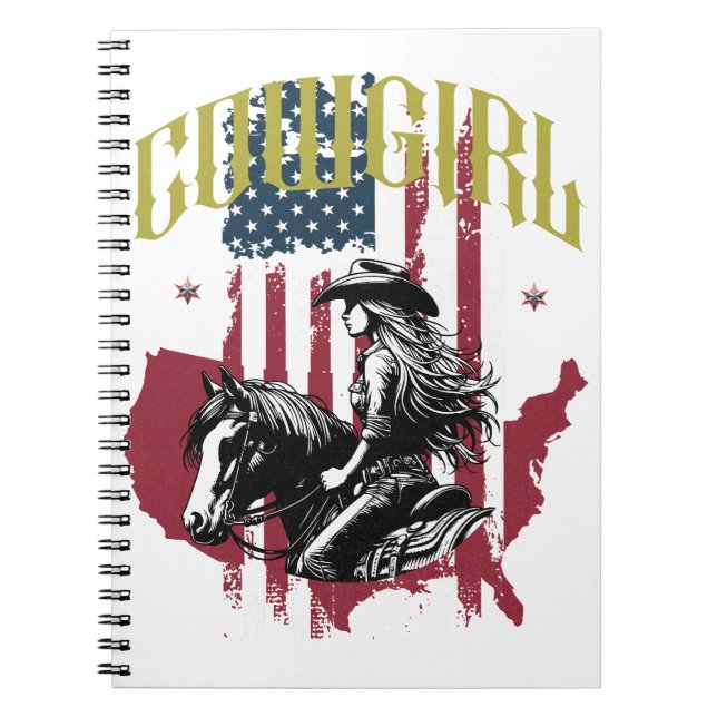 COWGIRL USA NOTEBOOK (Front)
