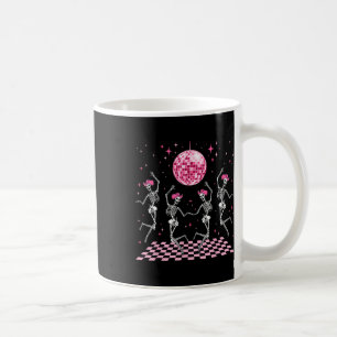 Cowgirl Western Funny Dancing Skeletons And Disco Coffee Mug