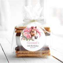 Cowgirl Western Horse Birthday Party