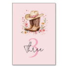 Cowgirl Wildflowers Bash Birthday Pink Western