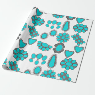 Cowgirl Wrapping Paper 