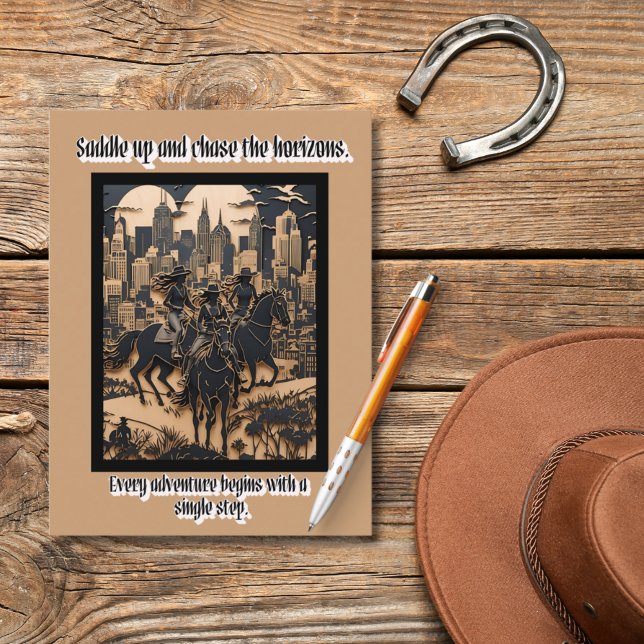 Cowgirls Chasing Horizons Postcard (Creator Uploaded)