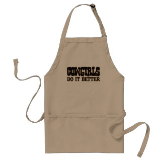 Cowgirls Do it Better Standard Apron