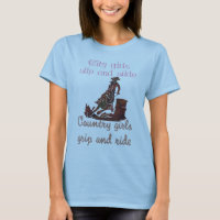 Cowgirls grip and ride