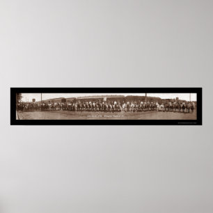 Cowgirls in OR Photo 1911 Poster