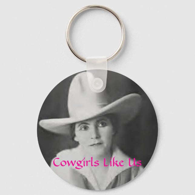 COWGIRLS LIKE US KEY RING (Front)