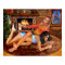COWGIRLS LOG CABIN PLAY WRESTLING