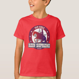Cowgirls Reining Horse Sweatshirt T-Shirt