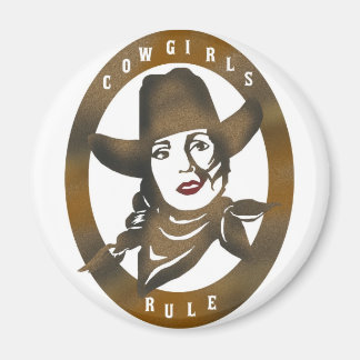 COWGIRLS RULE MAGNET