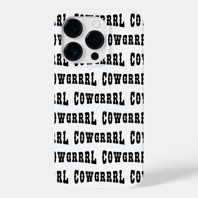 COWGRRRL Case-Mate iPhone CASE (Back)