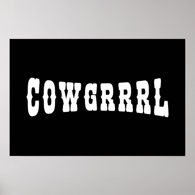 COWGRRRL POSTER (Front)