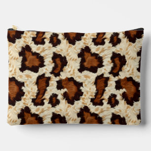 Cowhide accessory pouch