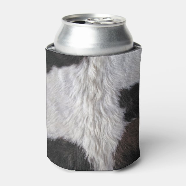 Cowhide Can Cooler (Can Front)