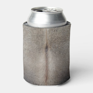 Cowhide Can Cooler