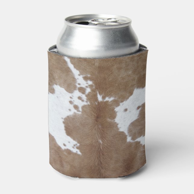 Cowhide Can Cooler (Can Front)