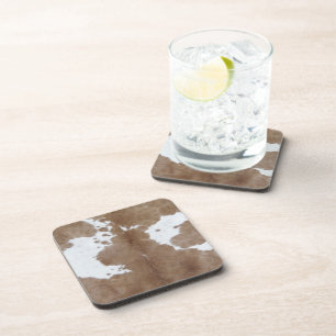 Cowhide Coaster
