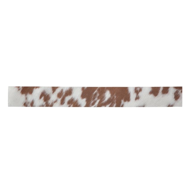 Cowhide Craft Ribbon Satin Ribbon (Front)