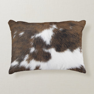Cowhide Decorative Cushion