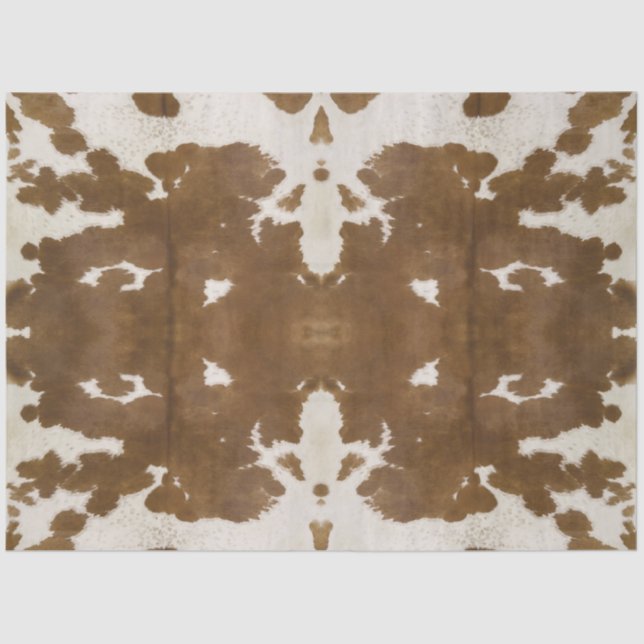 Cowhide Decoupage Paper (Front)