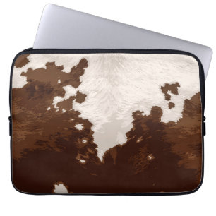 COWHIDE LAPTOP SLEEVE