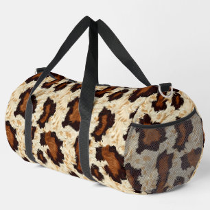 Cowhide Large Duffel Bag