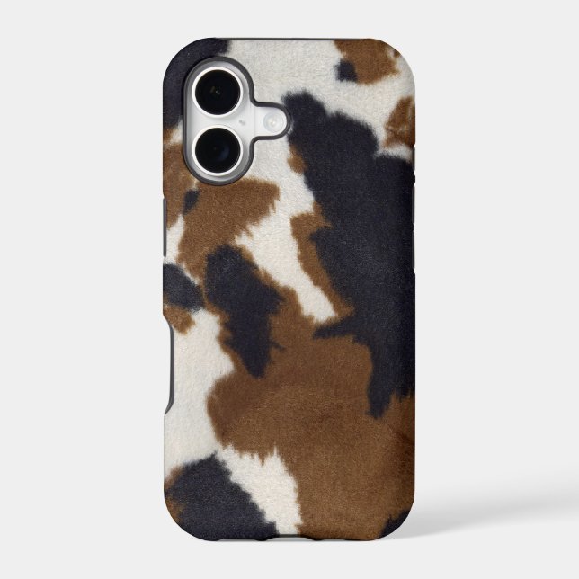Cowhide Leather Print Pattern iPhone 5 (Back)