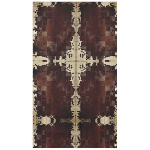 Cowhide Patchwork Print Tablecloth
