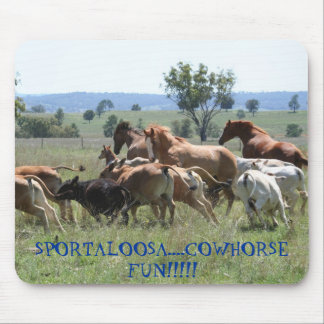 Cowhorse Fun Mouse Mat