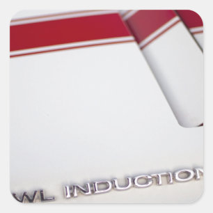 Cowl Induction by Chevrolet Square Sticker