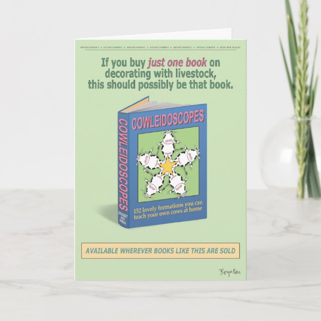 COWLEIDOSCOPES CARD (Front)