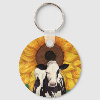 'COWmposition IV' Key Ring