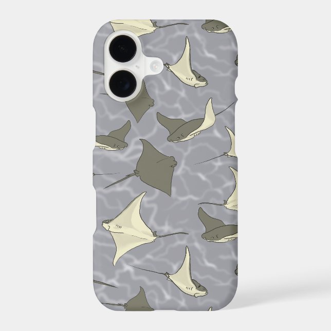Cownose Stingray Ocean Pattern (Back)