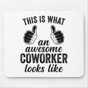 Coworker Birthday Employee Farewell Goodbye Going  Mouse Mat