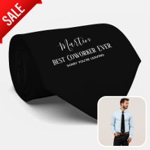 Coworker Boss Leaving ADD Funny Quote, Custom