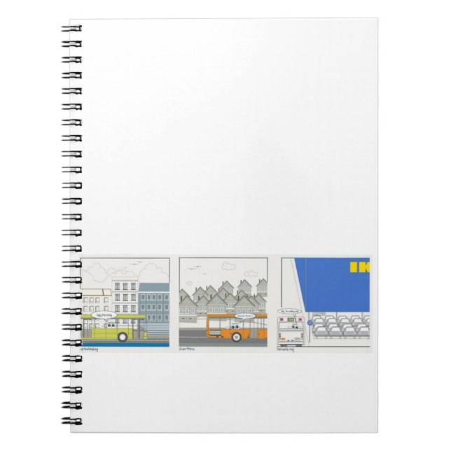 Coworker Calling Out Spiral Notebook  (Front)