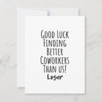 coworker, colleague, farewell, good luck T-Shirt K