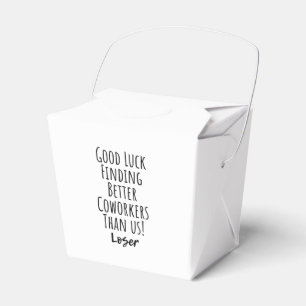 coworker, colleague, farewell, good luck T-Shirt K Favour Box