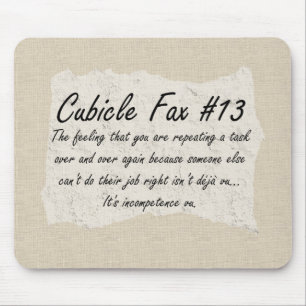 Coworker Incompetence Mouse Mat