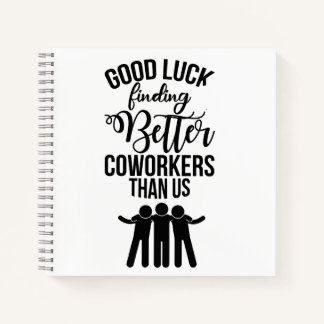 Coworker Leaving Gift, New job gift Notebook
