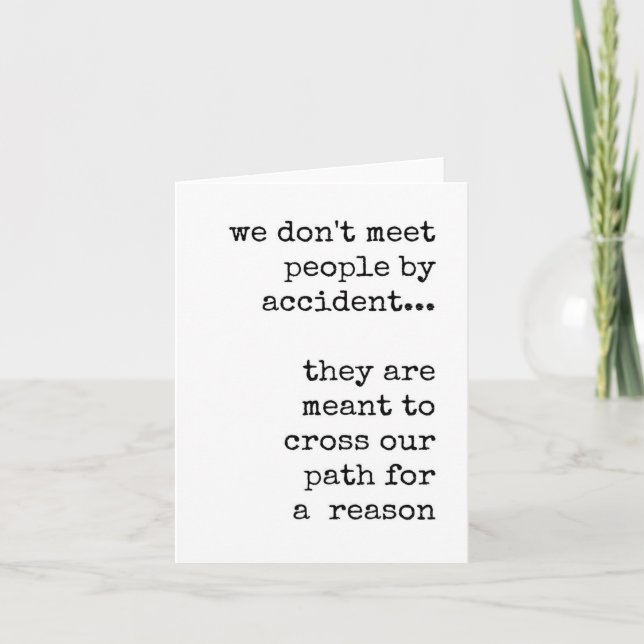 Coworker Leaving, Heartfelt, Quote, Downloadable Card (Front)