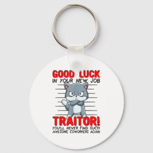 Coworker Leaving, Quitting Going Away, Job Change; Key Ring