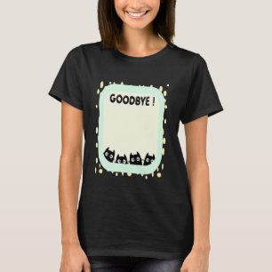 Coworker Leaving Work Cats Quitting Job Colleague T-Shirt