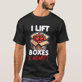 Coworker Mum Dad Swagazon Associate I Lift Boxes a T-Shirt