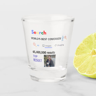 Coworker PHOTO Gifts Boss Nurse Teacher Doctor Mum Shot Glass