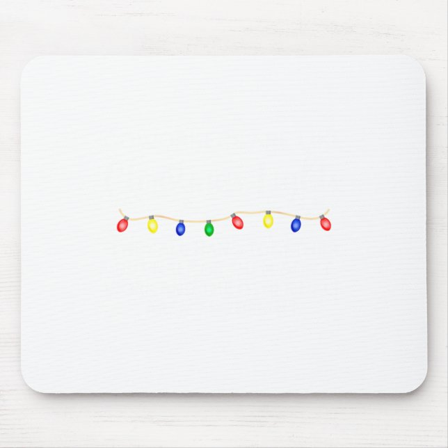 Coworkers Are Like Christmas Lights Funny Coworker Mouse Mat (Front)