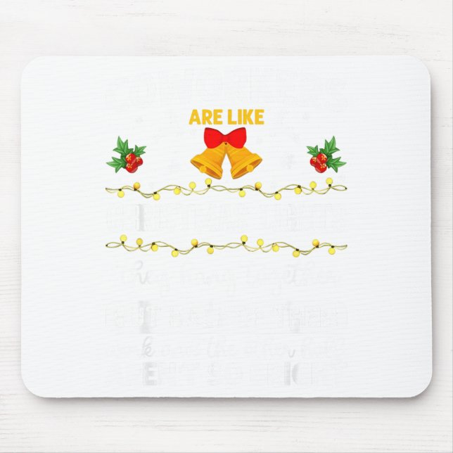 Coworkers Are Like Christmas Lights They Hang Toge Mouse Mat (Front)